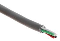 2466l-sl005 Alpha Wire Alpha Essentials LSZH Communication & Control Series Data Cable, 2 Pairs, 4 Cores, 0.35 mm², Screened, 22