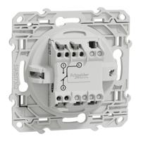 s520204 Schneider Electric 2 Way White Switch Mechanism 10A, Odace Series
