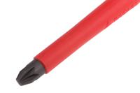 05006168001 Wera Pozidriv Insulated Screwdriver, PZ4 Tip, 200 mm Blade, VDE/1000V, 312 mm Overall
