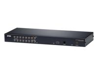 kh1516ai Aten 21 Port PS/2, USB HDMI KVM Switch, 3.5 mm Jack 1920 x 1200 Maximum Resolution
