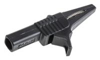 bu-65-0 Mueller Electric Crocodile Clip 4 mm Connection, Nickel-Plated Steel Contact, 30A, Black