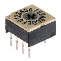 p60a703 Hartmann 16 Way Through Hole DIP Switch