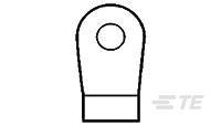 321441 TE Connectivity, SOLISTRAND Uninsulated Ring Terminal, 10mm Stud Size
