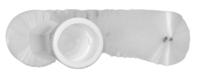 53725 Vikan Medium Bristle White Scrubbing Brush, Polyester bristle material