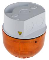 psc-0060 Klaxon Sounder Beacon, 110 → 230 V ac, IP65, Base Mount, 102dB at 1 Metre