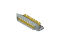 163a18219x CONEC 78 Way Right Angle Through Hole D-sub Connector Plug, 2.41mm Pitch, with Threaded Insert