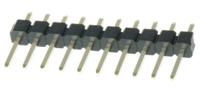 m20-9991045 HARWIN M20 Series Straight Through Hole Pin Header, 10 Contact(s), 2.54 mm Pitch, 1 Row, Unshrouded