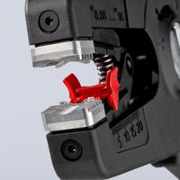 12-52-195 Knipex 12 52 195 Series PreciStrip16 Automatic Stripper, 0,08 mm² Min, 16 mm² Max, 195 mm Overall
