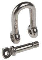 183-5914 RS PRO D-Shackle, Stainless Steel, 120kg