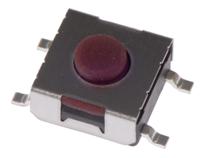 dtsmw69nv APEM Brown Button Tactile Switch 50 mA @ 12 V dc