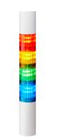 lr4-402wjbw-rygb Patlite LR4 Series Coloured Buzzer Signal Tower, 4 Lights, 24 V dc, Direct Mount