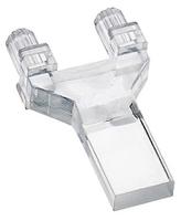 12741011 1274.1011 MENTOR, PCB Mounted LED Light Pipe, Clear Rectangle Lens