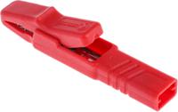 932146101 Hirschmann Test & Measurement Crocodile Clip 4 mm Connection, Brass Contact, 25A, Red