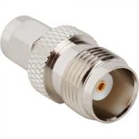 242124 Amphenol RF Coaxial Adapter SMA Plug to TNC Jack