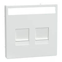 mtn4564-6035 Schneider Electric White 2 Gang Cover Plate