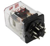 348-784 RS PRO Plug In Power Relay, 24V dc Coil, 10A Switching Current, DPDT
