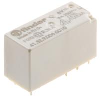 415290060010 Finder PCB Mount Power Relay, 6V dc Coil, 8A Switching Current, DPDT