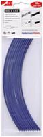 308-30312-his-3-bag-31-po-x-bu HellermannTyton Heat Shrink Tubing, Blue 3mm Sleeve Dia. x 200mm Length 3:1 Ratio, HIS-3 BAG Series