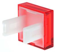 31-9532 EAO Red Square Push Button Lens for Use with 31 Series