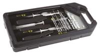 t1180 CK 4 Piece Chrome Vanadium Steel Wood Chisel Set, 6.0 mm, 13.0 mm, 19 mm, 25 mm Blade Width