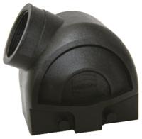 19410060522 HARTING Han-Eco Heavy Duty Power Connector Hood, M32 Thread, Side Entry