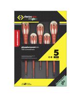 t49283pd CK T49283PD Pozidriv; Slotted Insulated Screwdriver Set, 5-Piece