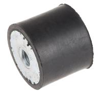 171-2626 RS PRO M8 Anti Vibration Mount, Female Buffer Foot with 60.5kg Compression Load