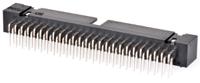 hif3fc-50pa-254ds71 Hirose HIF3FC Series Right Angle Through Hole PCB Header, 50 Contact(s), 2.54 mm Pitch, 2 Row, Shrouded