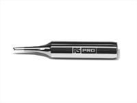 202-4520 RS PRO 1 mm Straight Hoof Soldering Iron Tip for use with RS PRO Soldering Irons & Stations