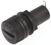htc-30m Eaton 6.3A Panel Mount Fuse Holder for 5 x 20mm Fuse, 1P, 250V ac