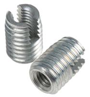 5600000008001 Böllhoff Galvanised, M6 Steel Threaded Insert, 10mm diameter 9.4mm Depth 14mm