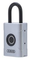 62575 ABUS Fingerprint Weatherproof Die Cast Zinc Padlocking Device, 6.5mm Shackle, 45mm Body