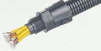 7tca296000r0957-al34m32abl Adaptaflex Straight, Conduit Fitting, 34mm Nominal Size, M32, Nylon 66, Black IP66 rating