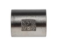 499-3013 RS PRO Stainless Steel Pipe Fitting Socket, Female G 1/2in x Female G 1/2in