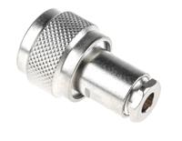 r161006000w Radiall, Plug Cable Mount N Connector, 50Ω, Clamp Termination, Straight Body