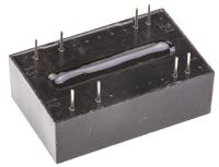 rec5-2412drwh4a Recom REC5 DC-DC Converter, ±12V dc/ ±210mA Output, 18 → 36 V dc Input, 5W, Through Hole, +75°C Max Temp -25°C
