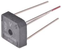 vs-kbpc606pbf Vishay Bridge Rectifier, 6A, 600V, 4-Pin