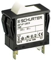 44300031 Schurter CBE Thermal Circuit Breaker - TA45 2 Pole 240V ac Voltage Rating Snap-In, 15A Current Rating