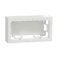 s520764 Schneider Electric White, 2 Gang, Odace