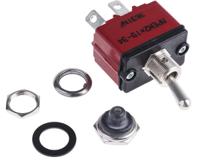 3631nf2 APEM Toggle Switch, Panel Mount, On-Off, SPST, Tab Terminal, 28V dc