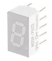 hdsp-7503-cd000 HDSP-7503-CD000 Broadcom 7-Segment LED Display, CC Red 5.4 mcd RH DP 7.6mm