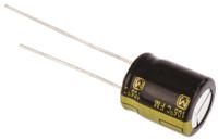 eeufm1e331 Panasonic 330μF Aluminium Electrolytic Capacitor 25V dc, Radial, Through Hole - EEUFM1E331