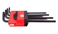 192-3725 RS PRO 8-Piece Star Key Set, L Shape, Long Arm
