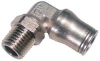 3609-06-13 Legris LF3600 Series Elbow Threaded Adaptor, R 1/4 Male to Push In 6 mm, Threaded-to-Tube Connection Style