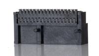 pcie-064-02-f-d-ra Samtec PCIE Series Right Angle Female Edge Connector, Through Hole Mount, 64-Contacts, 1mm Pitch, 2-Row, Solder