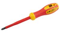 125-3089 RS PRO Pozidriv Insulated Screwdriver, MOD2 Tip, 80 mm Blade, VDE/1000V, 190 mm Overall