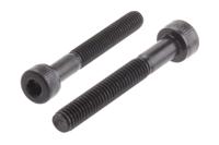 467-9931 RS PRO Black, Self-Colour Steel Hex Socket Cap Screw, DIN 912, M4 x 30mm