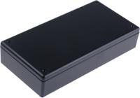 1599hbk Hammond 1599 Series Black Flame Retardant ABS Enclosure, IP54, Black Lid, 220 x 110 x 44mm