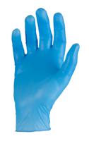 g0702 Reldeen Blue Powder-Free Vinyl Disposable Gloves, Size 8, Medium, 100 per Pack