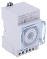 4-128-12 3 Channel Analogue DIN Rail Switch Measures Hours, Minutes, Seconds, 230 V ac